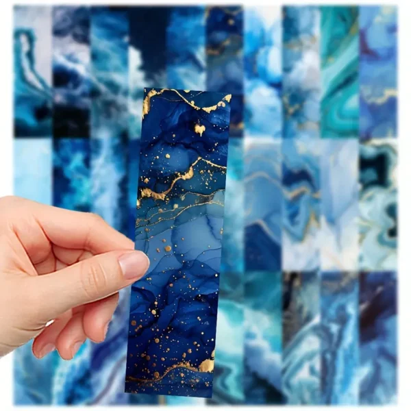 Ocean-Inspired Bookmarks – 3D Effect Reading Markers - Image 8