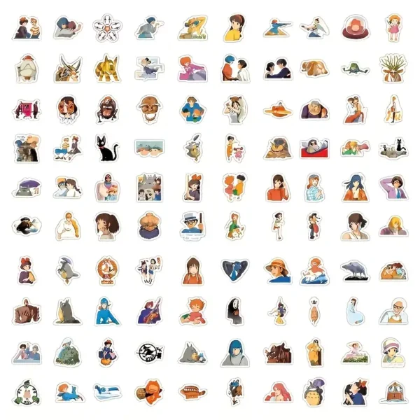 Miyazaki Anime Stickers - Image 3