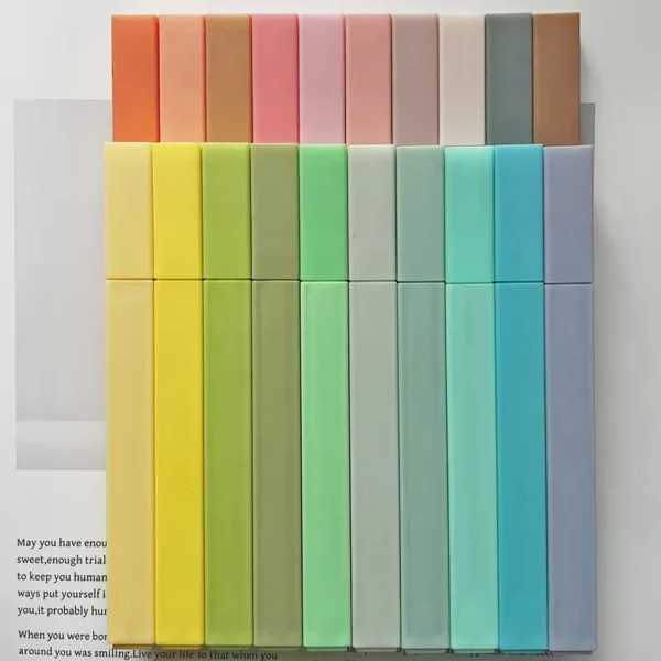 Square Highlighter Set 5 Pieces - Image 2
