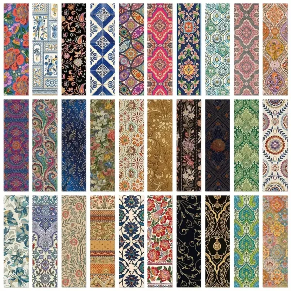 Vibrant Classic Pattern Bookmarks - Image 5