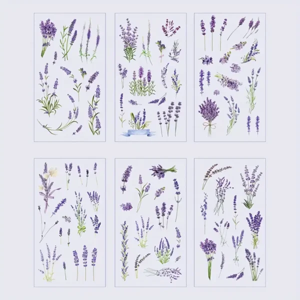 2 pcs Pastel Purple Lavender Wild - Image 2