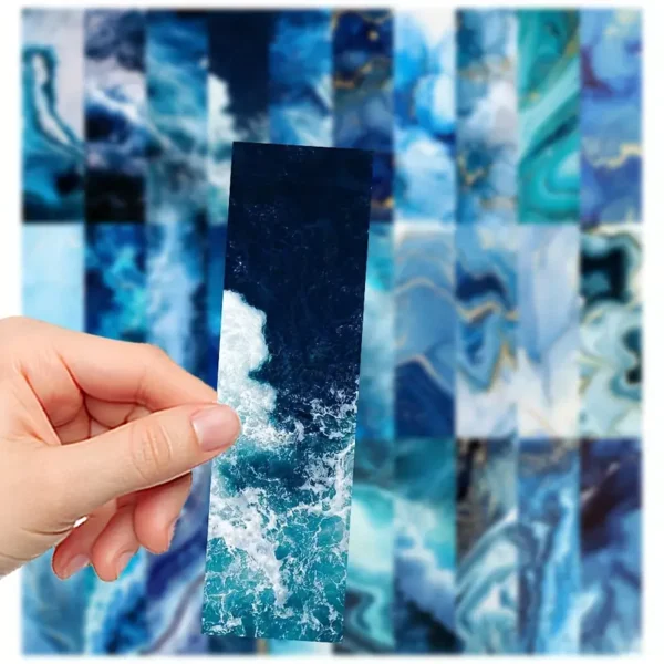Ocean-Inspired Bookmarks – 3D Effect Reading Markers - Image 6