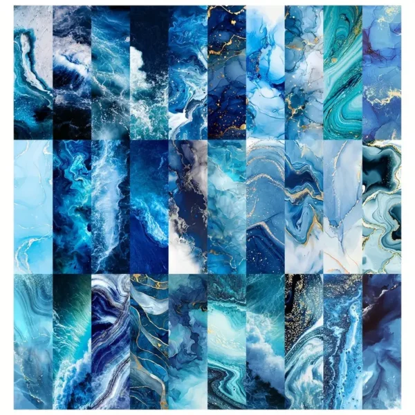 Ocean-Inspired Bookmarks – 3D Effect Reading Markers - Image 5