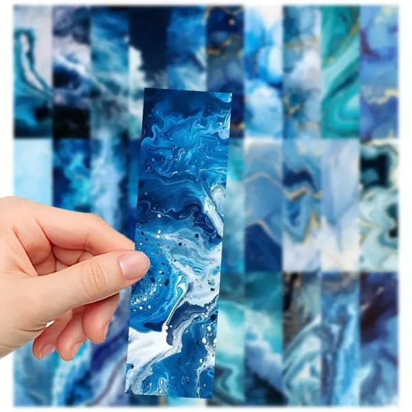 Ocean-Inspired Bookmarks – 3D Effect Reading Markers - Image 9
