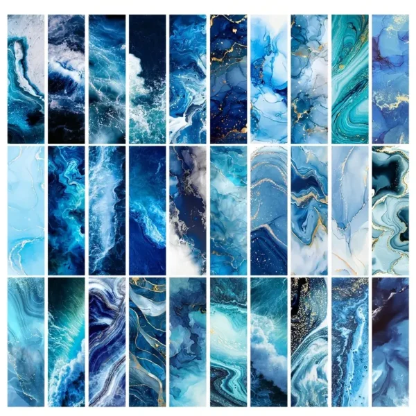 Ocean-Inspired Bookmarks – 3D Effect Reading Markers - Image 7