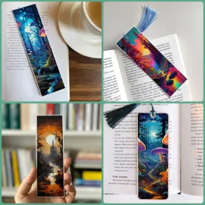 Fantasy UV DTF Bookmarks Sticker