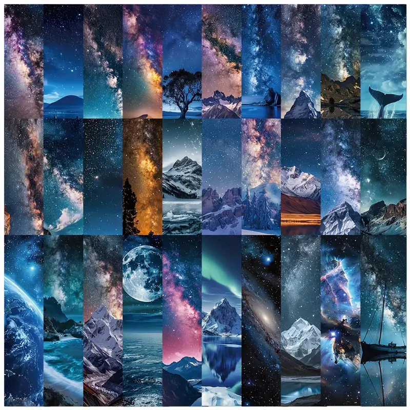 Starry Sky Bookmarks