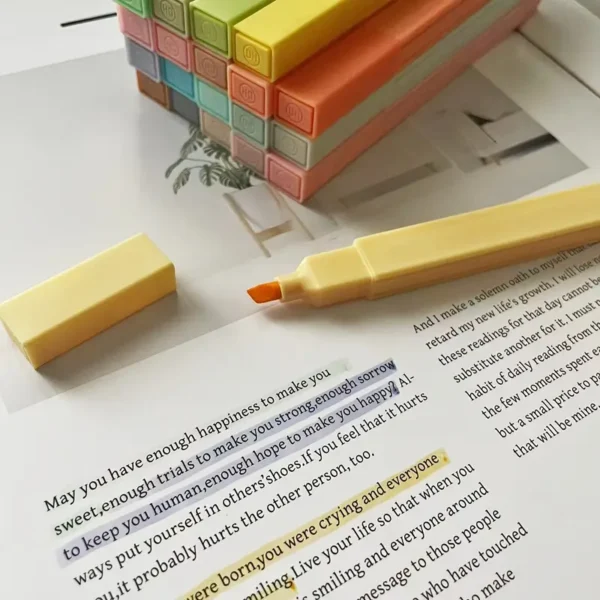 Square Highlighter Set 5 Pieces - Image 5
