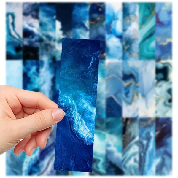 Ocean-Inspired Bookmarks – 3D Effect Reading Markers - Image 4