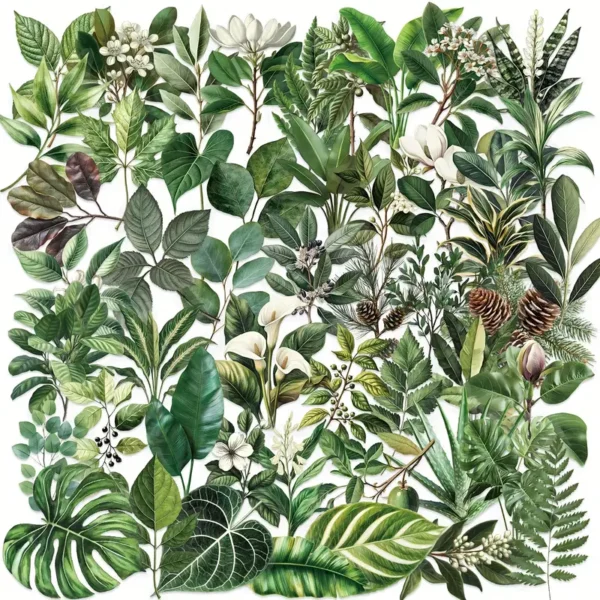 Transparent Green Stickers - Image 2