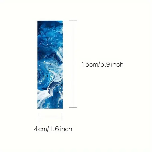 Ocean-Inspired Bookmarks – 3D Effect Reading Markers - Image 3
