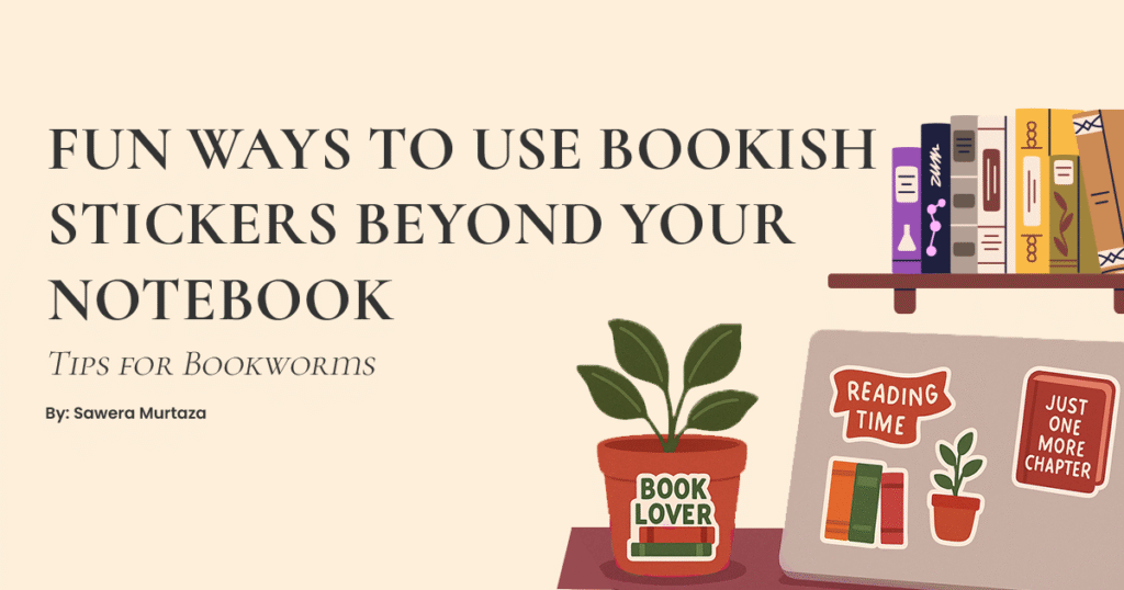 Funny Way to Use Book Stickers