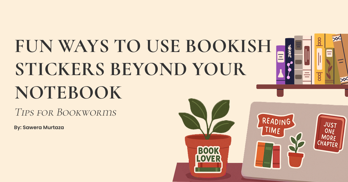 Funny Way to Use Book Stickers