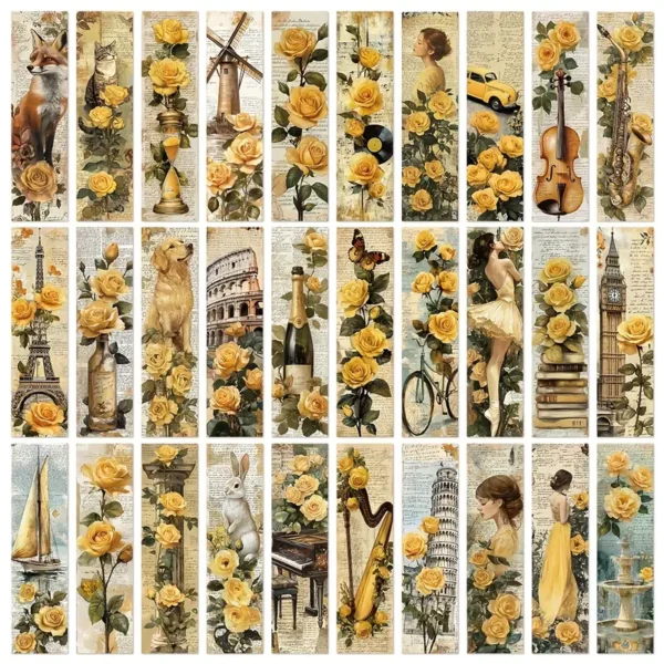 Golden Garden Bookmarks 5 or 10 Pcs - Image 6