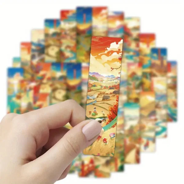 Nostalgic Series My Treasure Hometown Bookmarks - Image 7
