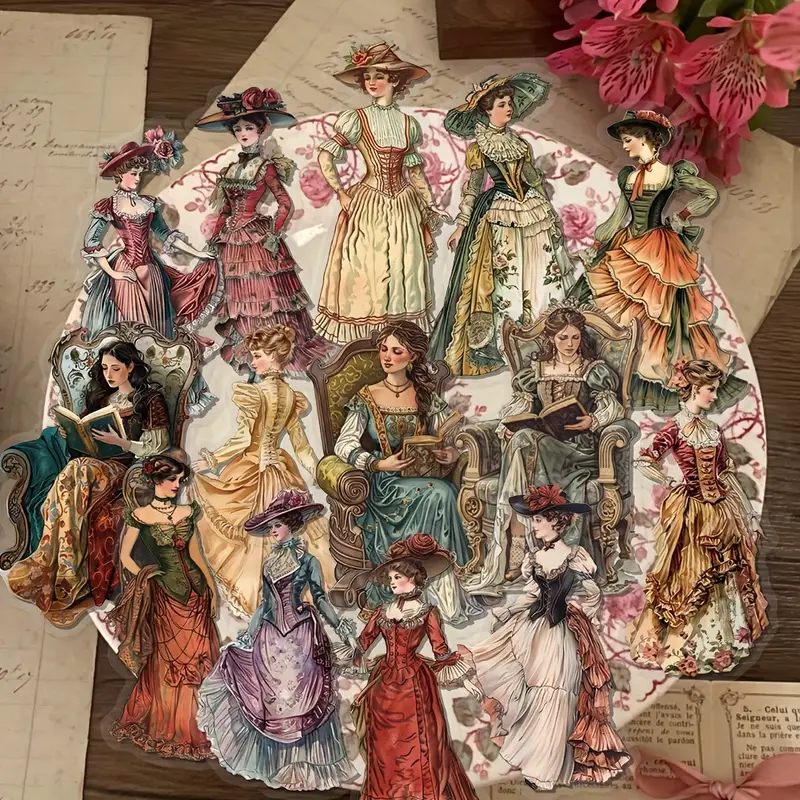 Vintage Stickers – European & American Style
