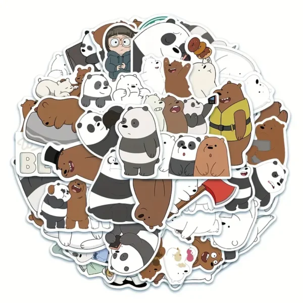 We Bare Bears Sticker Pack - Image 3