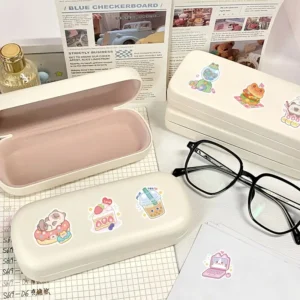 Cute Dessert Bear Stickers – Vinyl Set
