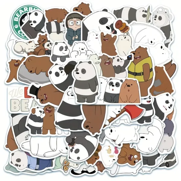 We Bare Bears Sticker Pack