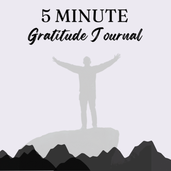 5 Minute Gratitude Journal – Quick Daily Mindfulness