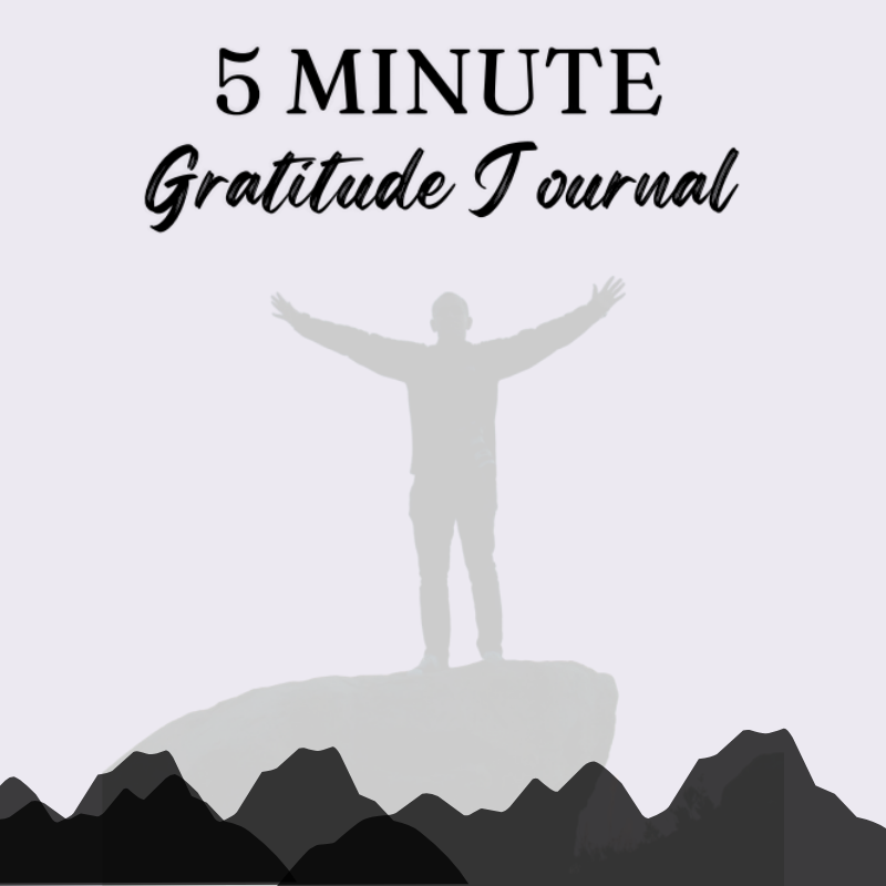 5 Minute Gratitude Journal – Quick Daily Mindfulness