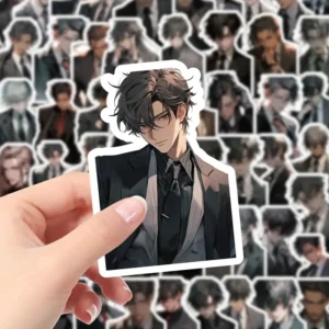 Korean Male Comic Hero Stickers