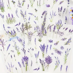 2 pcs Pastel Purple Lavender Wild