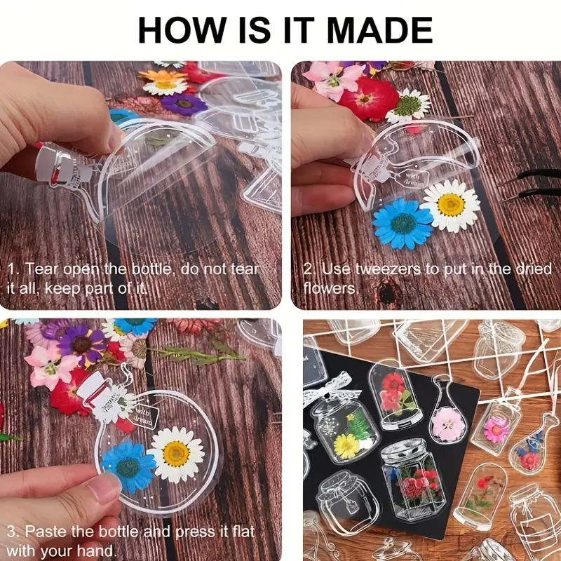 Transparent Bottle Stickers โ 5 Pcs - Image 6