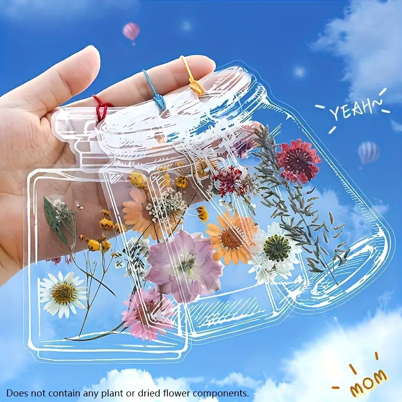 Transparent Bottle Stickers โ 5 Pcs - Image 5