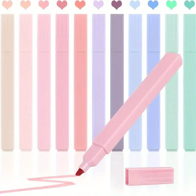 Square Highlighter Set โ 5 Pcs โจ๐๏ธ