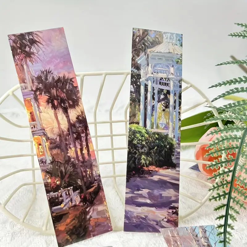 Oil Painting Bookmarks โ 5 Pcs - Image 2