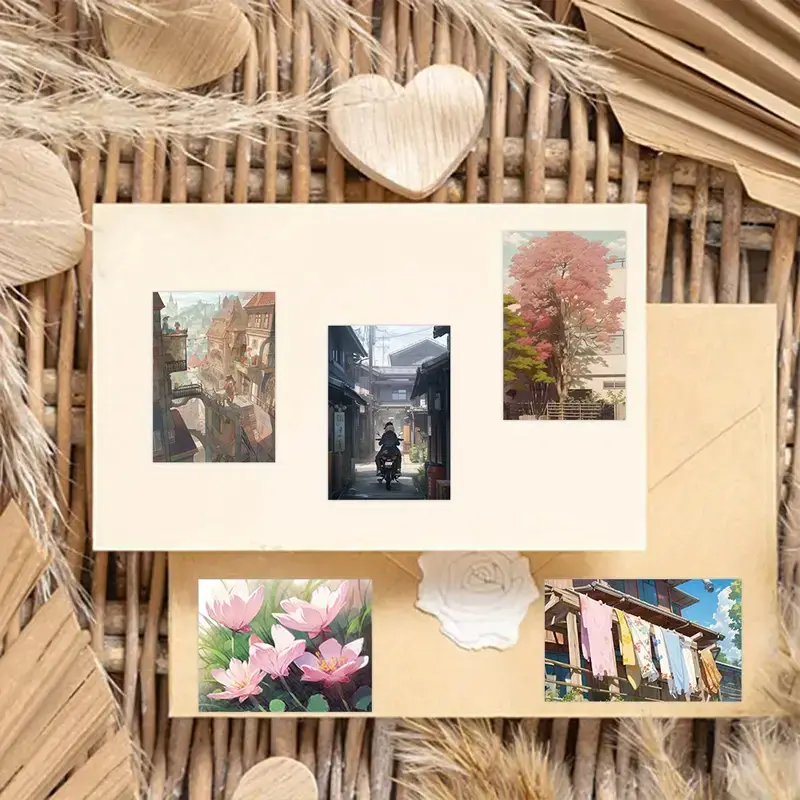 Anime Scenery Stickers β 5 pcs - Image 7