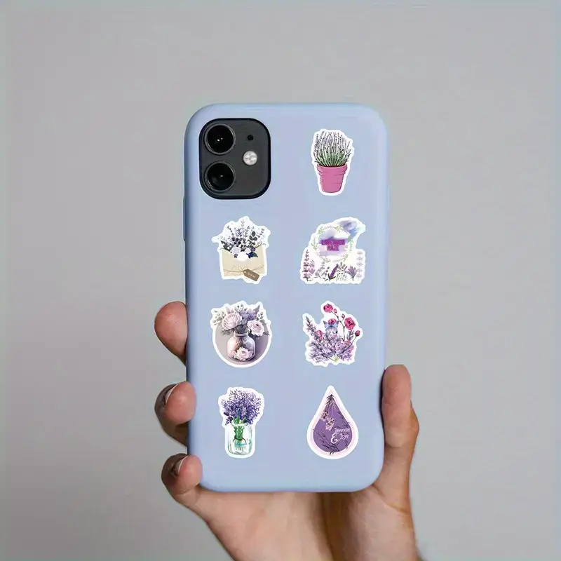 Lavender Huaiyuan Stickers β 5 pcs - Image 3
