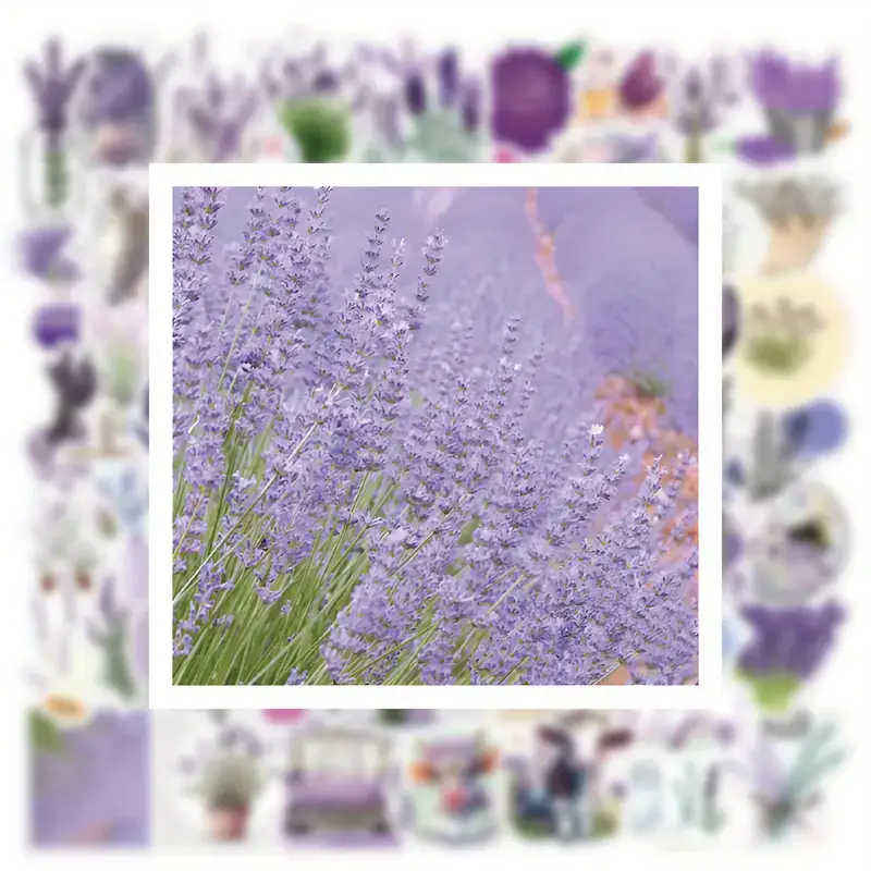 Lavender Huaiyuan Stickers β 5 pcs - Image 4