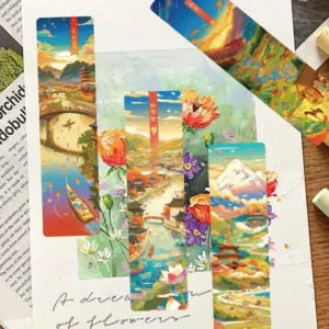 Nostalgic Series βMy Treasure Hometownβ Bookmarks β 5 Pcs π‘π