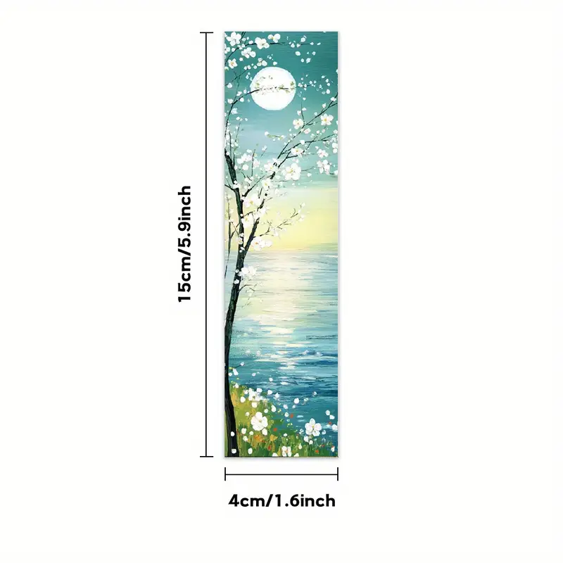 Artistic Bookmarks – 5 Pcs 🎨📚 - Image 3