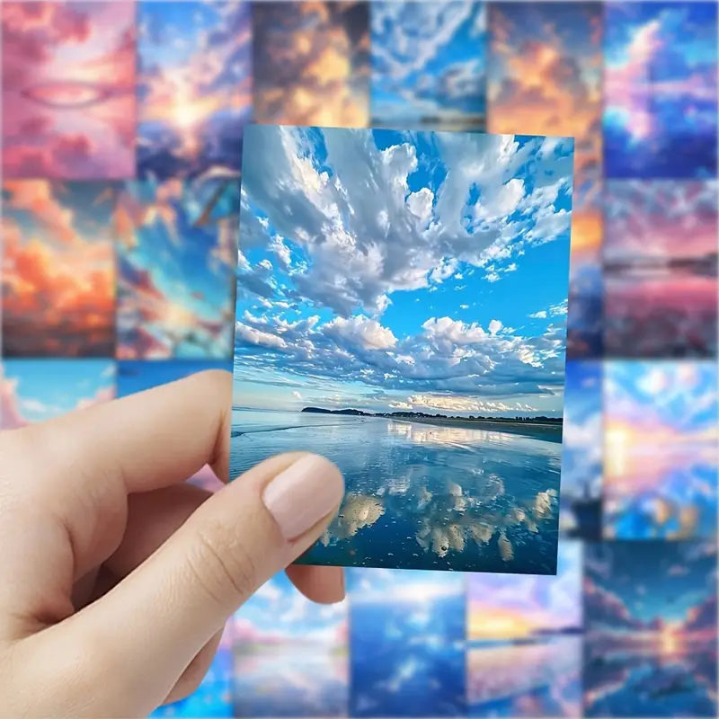 Sky Realm Stickers – 5 Pcs 🌌✨ - Image 2