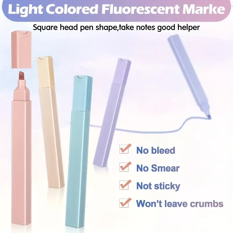 Square Highlighter Set โ 5 Pcs โจ๐๏ธ - Image 5