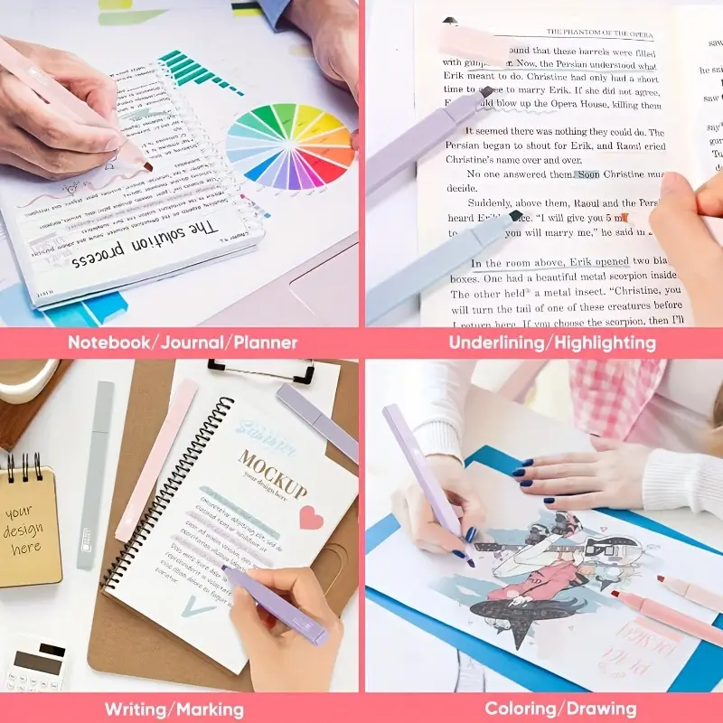 Square Highlighter Set โ 5 Pcs โจ๐๏ธ - Image 2