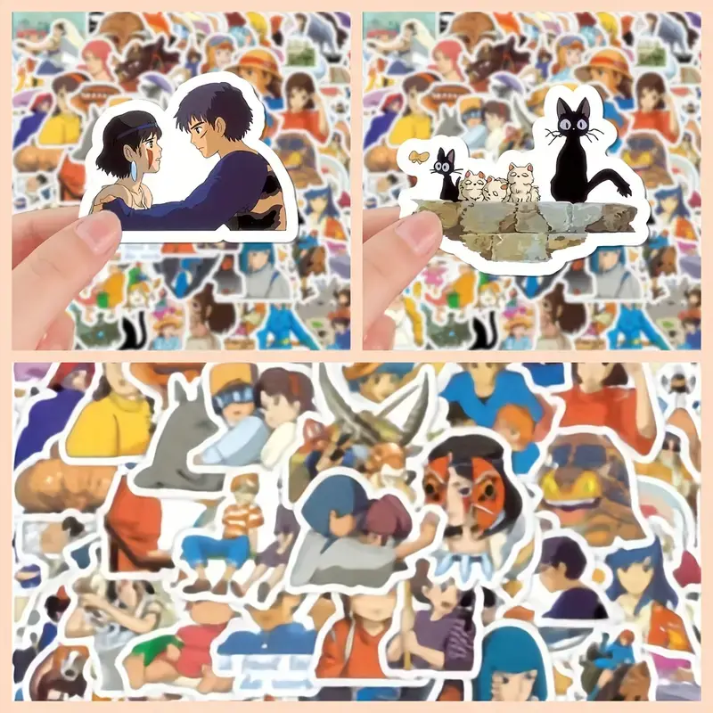 Spirited Away Inspired Stickers โ 5 pcs - Image 4