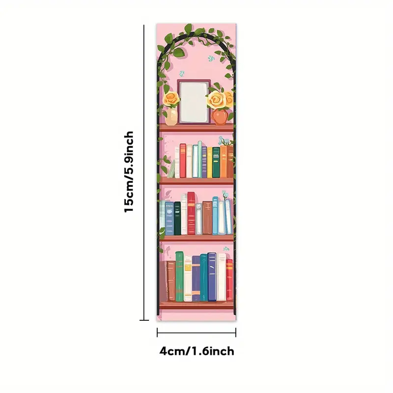 Book Design Bookmarks – 5 Pcs 📚✨ - Image 3