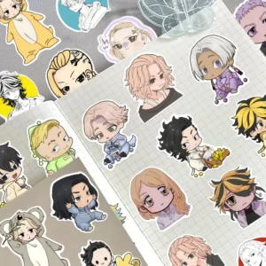 Tokyo Revengers Stickers – 5 Pcs