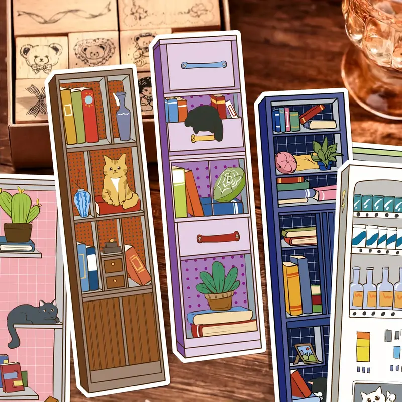 Cat Shaped Bookmarks β 5 pcs - Image 5