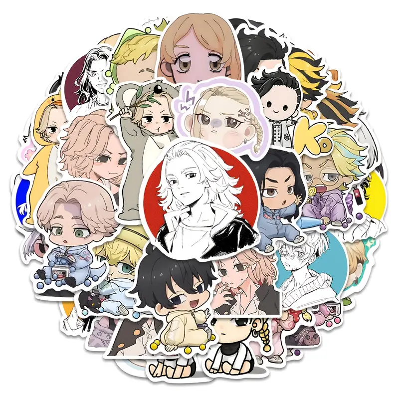 Tokyo Revengers Stickers β 5 Pcs - Image 2