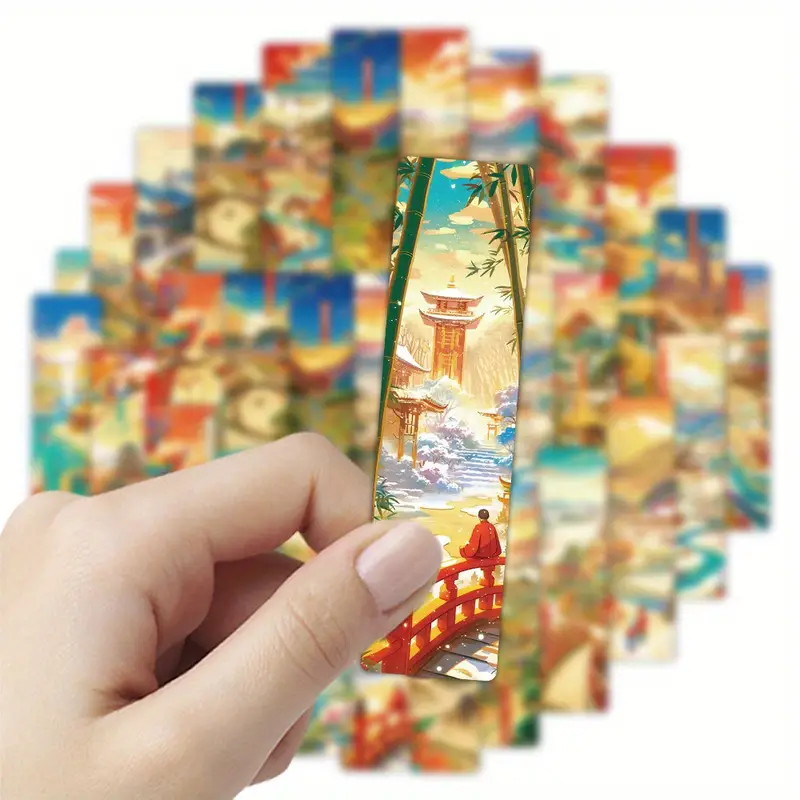 Nostalgic Series “My Treasure Hometown” Bookmarks – 5 Pcs 🏡📖 - Image 2