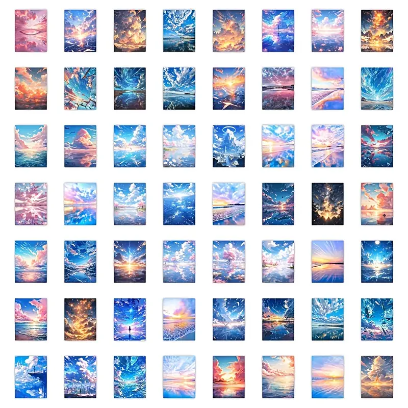 Sky Realm Stickers – 5 Pcs 🌌✨ - Image 7
