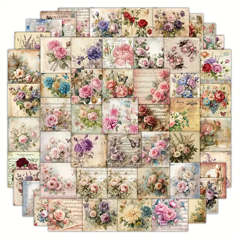 Waterproof Flower Stickers β 5 pcs - Image 6