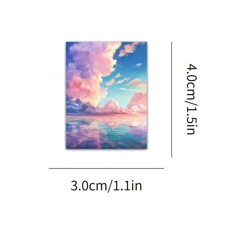 Sky Realm Stickers – 5 Pcs 🌌✨ - Image 3