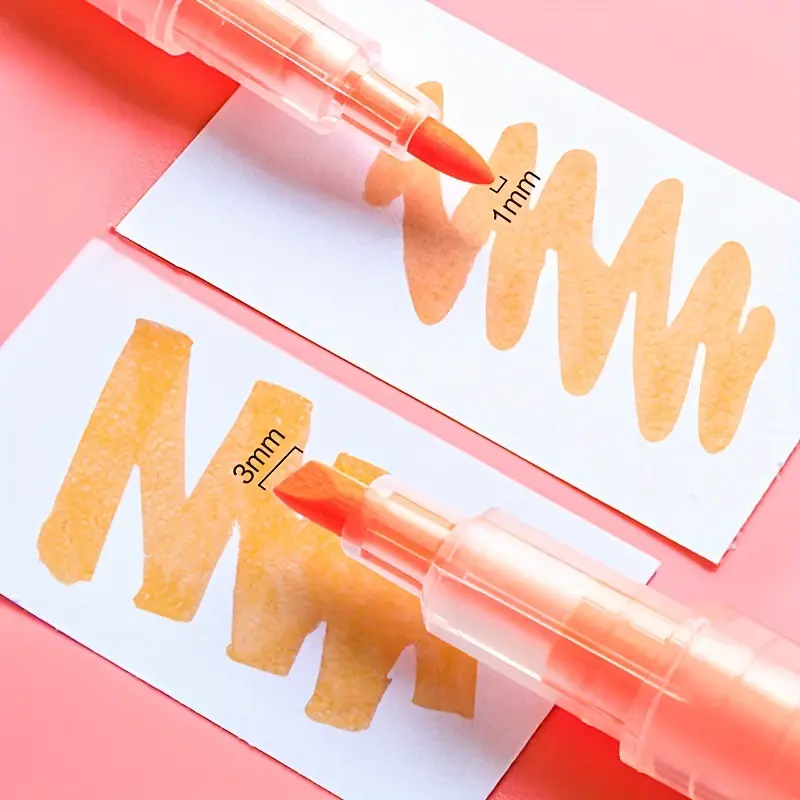Vibrant Fluorescent Highlighters – 5 Pcs - Image 2
