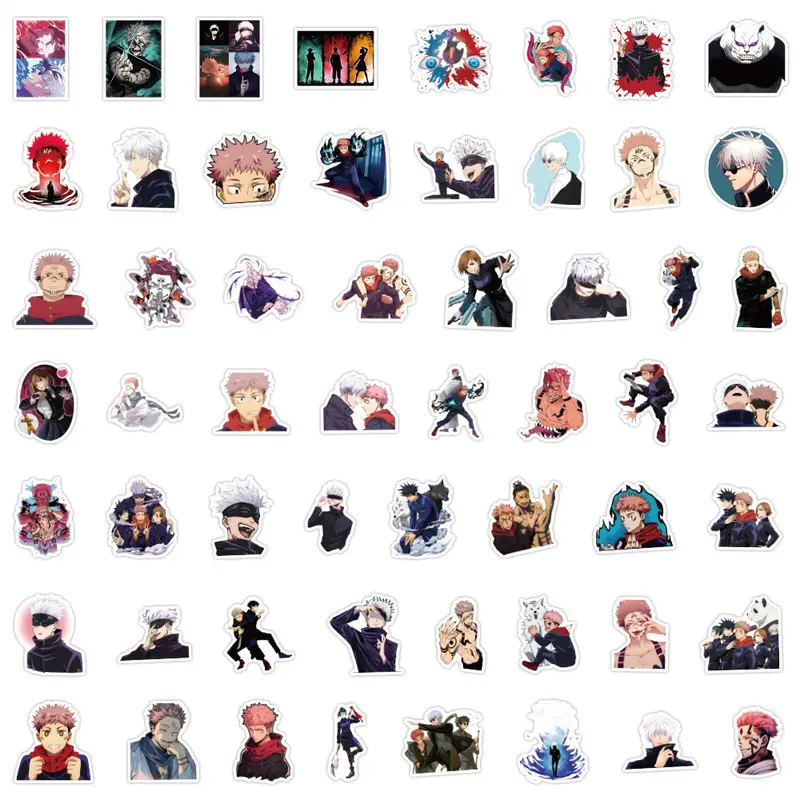Jujutsu Kaisen Stickers β 5 Pcs - Image 3